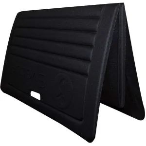 SVELTUS FOLDING MAT Skladacia karimatka, čierna, veľkosť
