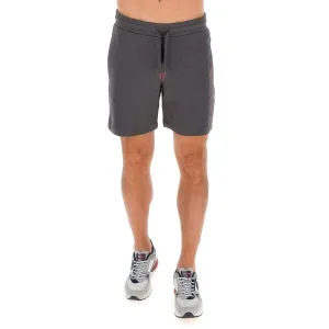Lotto LOGO UNO SHORTS Pánske šortky, tmavo sivá, veľkosť