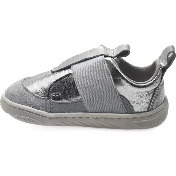 PEGRES SBF 64 Detské barefoot topánky, strieborná, veľkosť