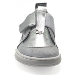 PEGRES SBF 64 Detské barefoot topánky, strieborná, veľkosť