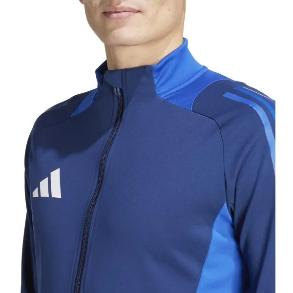 adidas TIRO24 TRAINING JACKET Futbalová bunda, tmavo modrá, veľkosť