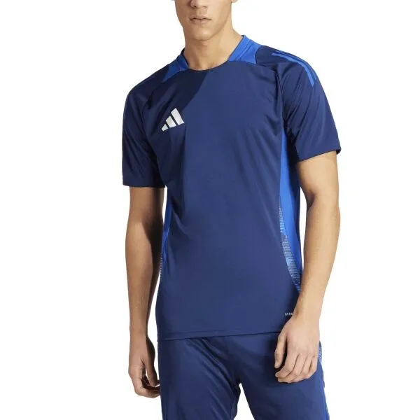 adidas TIRO24 TRAINING JERSEY Futbalový dres, tmavo modrá, veľkosť