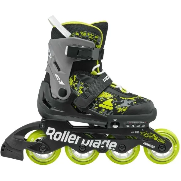 Rollerblade MICROBLADE SL Detské inline korčule, čierna, veľkosť