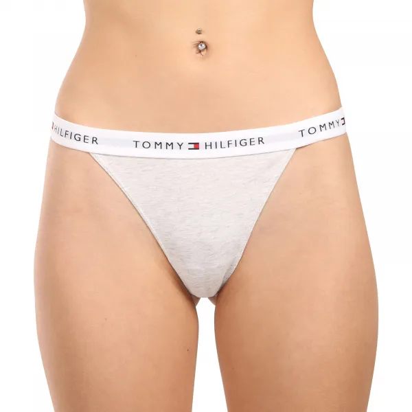 3PACK dámske tangá Tommy Hilfiger viacfarebné (UW0UW05757 0VZ) S