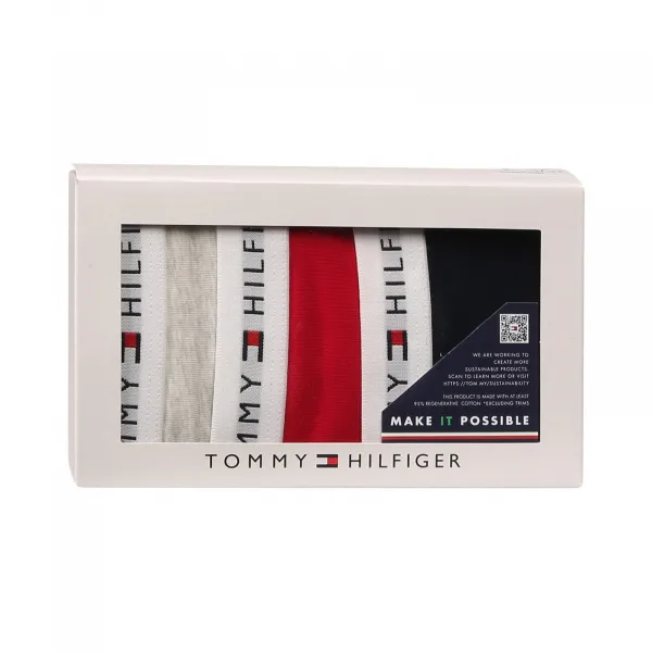 3PACK dámske tangá Tommy Hilfiger viacfarebné (UW0UW05757 0VZ) S
