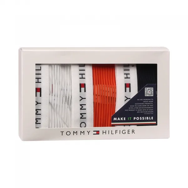 3PACK dámske tangá Tommy Hilfiger viacfarebná (UW0UW05532 0VE) M