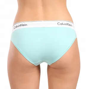 Dámske nohavičky Calvin Klein zelené (F3787E-VOG) M