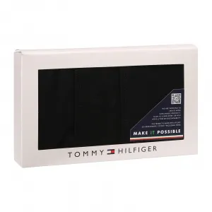 3PACK dámske tangá Tommy Hilfiger čierne (UW0UW05752 0V6) M