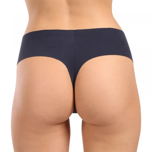 3PACK dámske tangá Tommy Hilfiger bezšvová viacfarebná (UW0UW05969 0V1) M