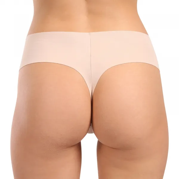 3PACK dámske tangá Tommy Hilfiger bezšvová viacfarebná (UW0UW05969 0V1) M