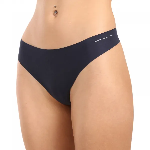 3PACK dámske tangá Tommy Hilfiger bezšvová viacfarebná (UW0UW05959 0V1) M