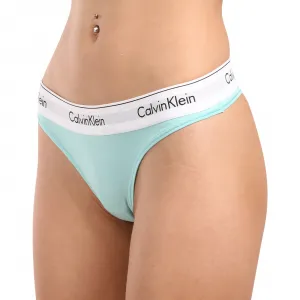 Dámske nohavičky CALVIN KLEIN THONG-Beau Blue