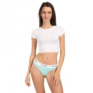 Dámske nohavičky CALVIN KLEIN THONG-Beau Blue