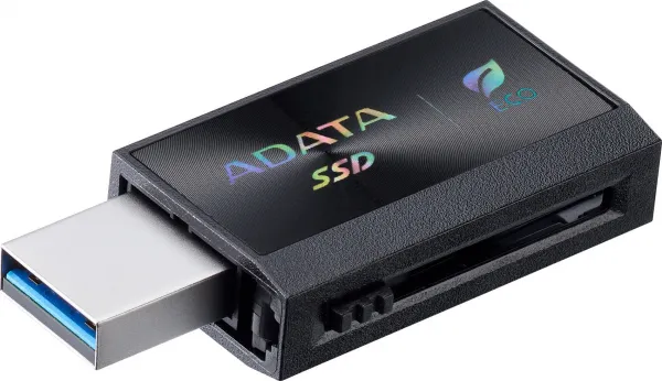 A-Data ADATA Externí SSD SC730 512GB, USB-C/A, USB 3.2 Gen2, černá