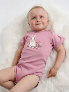 Detské body SWEET BUNNY s krátkym rukávom