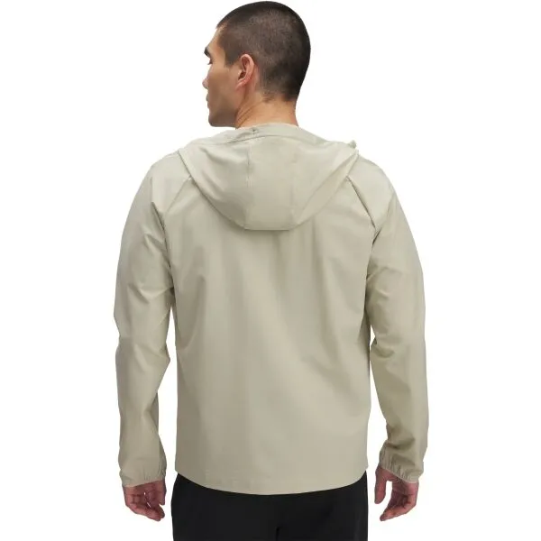 Under Armour STRETCH WOVEN WINDBREAKER Pánska bunda, béžová, veľkosť S
