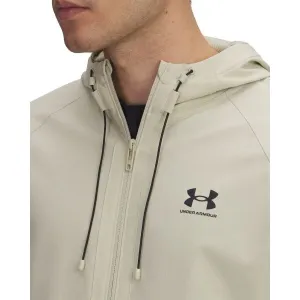 Under Armour STRETCH WOVEN WINDBREAKER Pánska bunda, béžová, veľkosť S