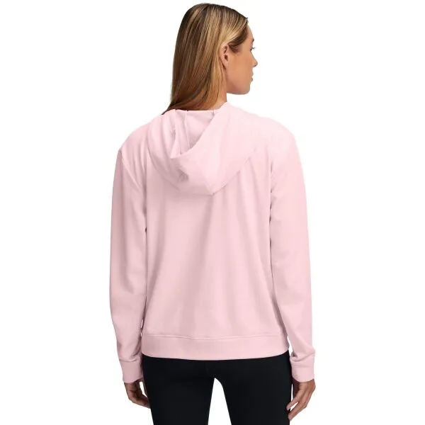 Under Armour UA RIVAL TERRY HOODIE mikina, ružová, veľkosť