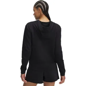 Under Armour UA RIVAL TERRY HOODIE mikina, čierna, veľkosť