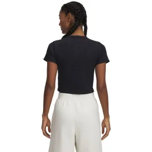 Under Armour UA RIVAL RIB BABY TEE tričko, čierna, veľkosť