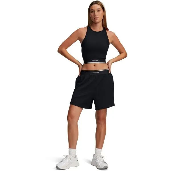 Under Armour UA MERIDIAN RIB BRANDED TANK Športové tielko, čierna, veľkosť