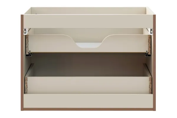 ArtCom Skrinka pod umývadlo DONNA Sand 82-80-46-2S | 80 cm