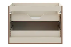 ArtCom Skrinka pod umývadlo DONNA Sand 82-80-46-2S | 80 cm