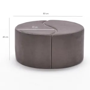 Stolička Alis Pouf Mink