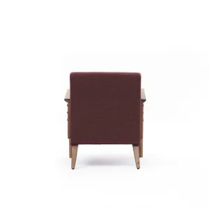 Kreslo Kemer Claret Red