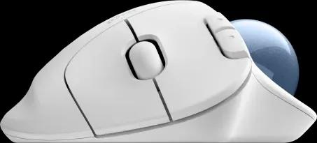 Logitech M575S ERGO - bezdrôtový trackball - šedobiela