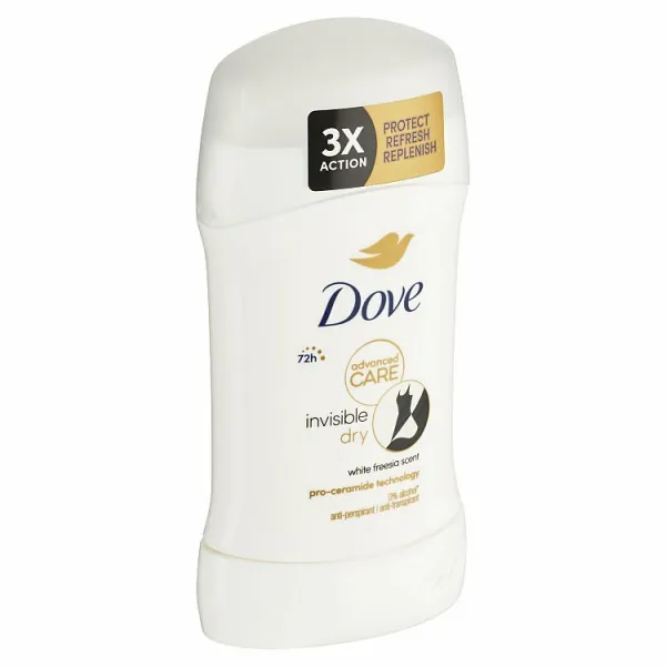 Dove Advanced Care Invisible Dry White Freesia Scent tuhý antiperspirant 50 ml 1ks