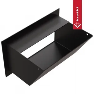 Kratki | Tunelová mriežka LUFT 120x200 45S - čierna LUFT/12/20/45S/C