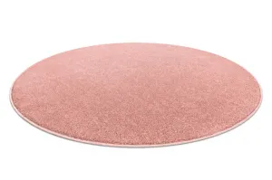 Koberec ETON PLUS púdrovo ružový kruh
