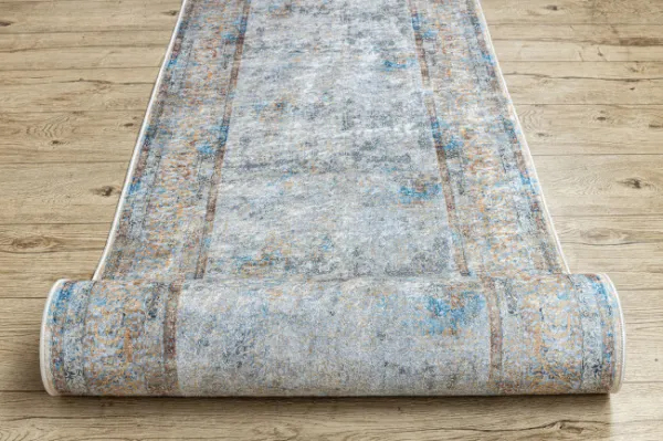 Behúň LOTUS BORDERO 95111 sivý / béžový