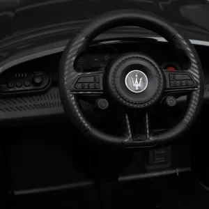 Elektrické autíčko Maserati GranTurismo Baby Mix čierne
