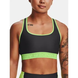 Kompresná podprsenka UNDER ARMOUR UA Crossback Mid Solid NE-GRY