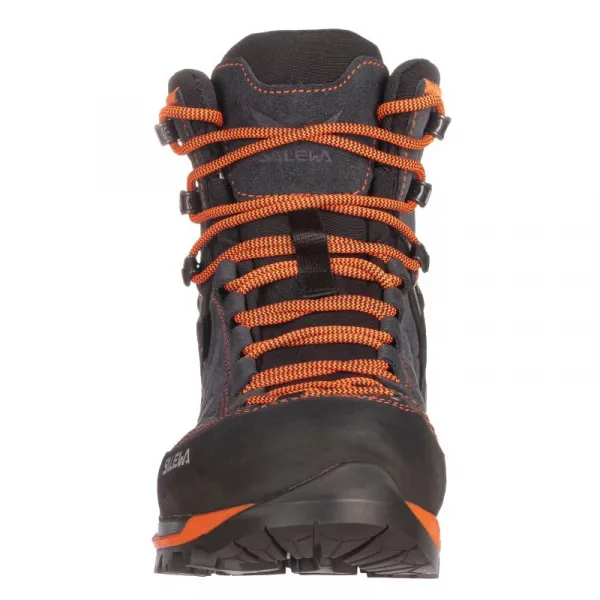 Pánska členková turistická obuv SALEWA MTN Trainer Mid GTX asphlat fluo orange