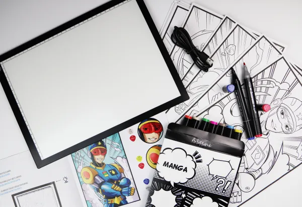 Artissimo - Kresliaci tablet s podsvietením - Manga