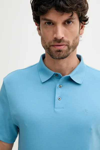 Calvin Klein polo tričko pánske bavlnené