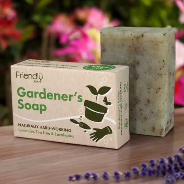 Friendly Soap prírodné tuhé mydlo pre záhradníkov 95 g