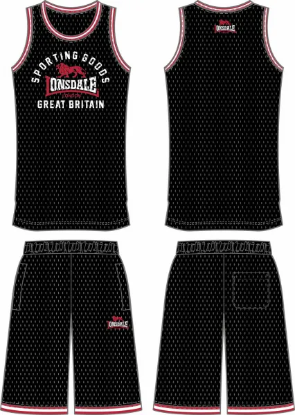 Lonsdale Men's singlet & shorts set regular fit