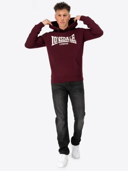 Lonsdale Men's hooded sweatshirt regular fit