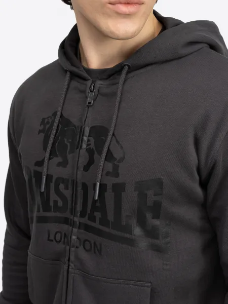 Lonsdale Men's hooded zipsweat jacket slim fit