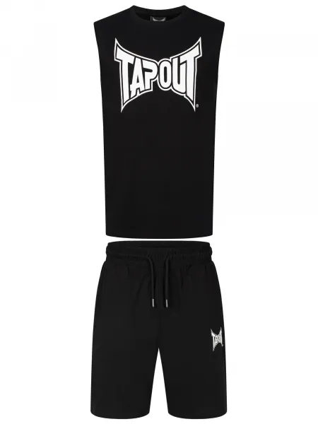 Tapout Men's sleeveless t-shirt & shorts set regular fit