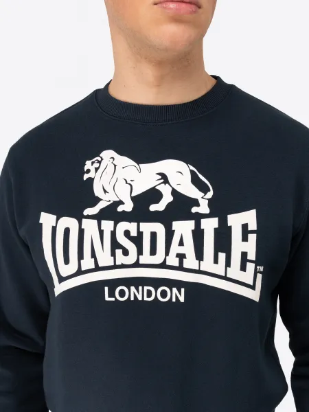 Lonsdale Men's crewneck sweatshirt slim fit