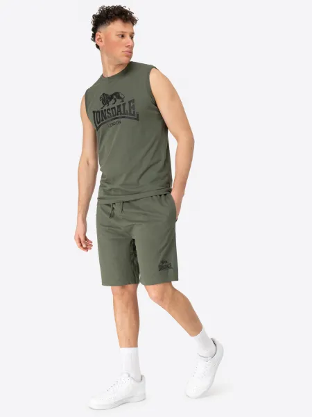 Lonsdale Men's sleeveless t-shirt & shorts set regular fit
