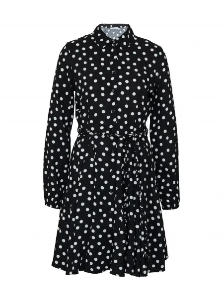 Black Women's Knee-Length Shirt Dress ORSAY - Women's