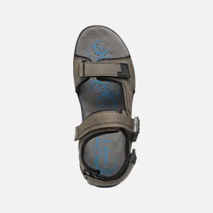 Men's light grey sandals Geox Spherica EC5 - Men