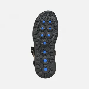 Men's light grey sandals Geox Spherica EC5 - Men