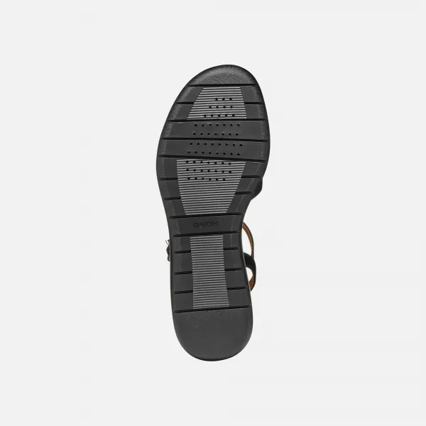 Black women's sandals Geox Meliconia - Women's